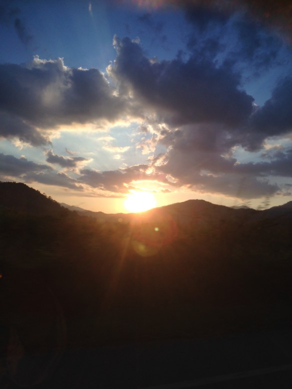 Sunset in Chiang Rai