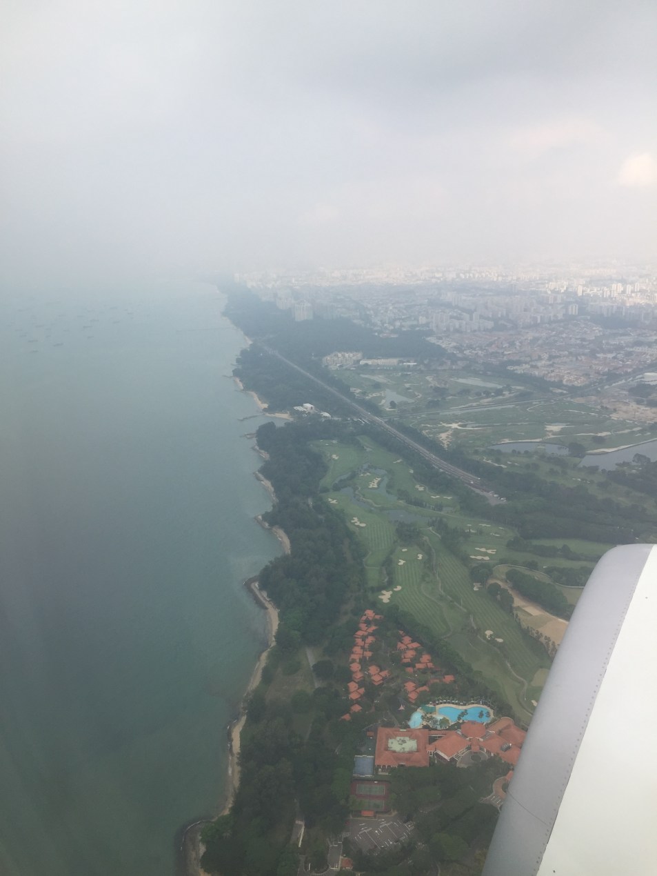 Singapore from the air