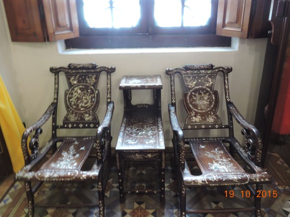 The meeting room at the Peranakan Mansion