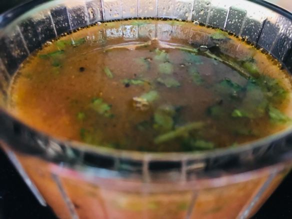 Ginger Pepper Rasam 1